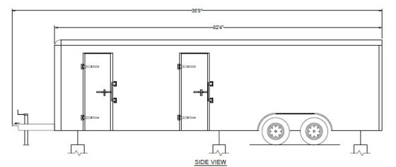 215 W. Bridge St – Remediation Trailer