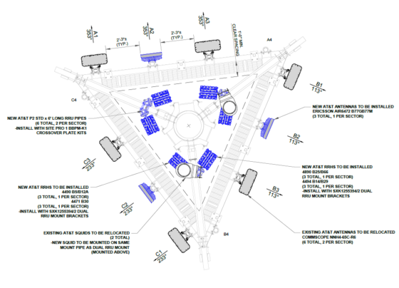 AT&T Antenna Swap – Wireless Communications Facility