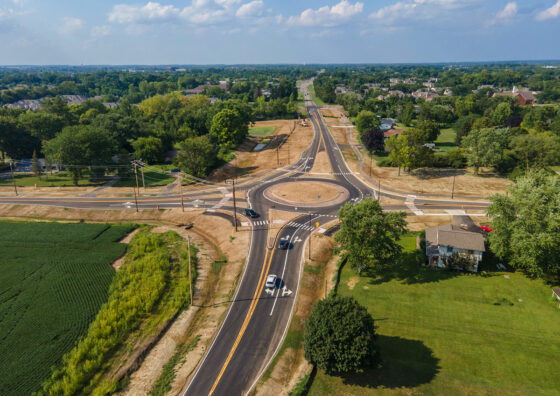 Avery Road/Rings Road/Cara Road Roundabout