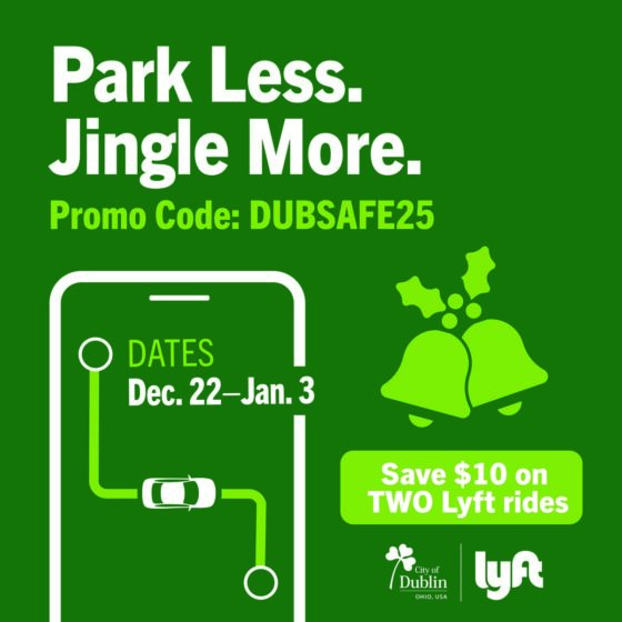 Mega Holiday Safe Ride: Park Less. Jingle More.