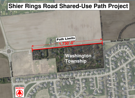 Shier Rings Road Shared Use Path Project