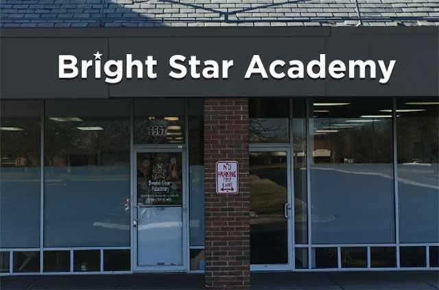 Dublin Ohio Usa Bright Star Academy Sign