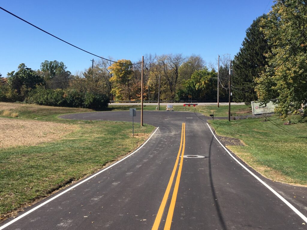 Dublin Ohio Usa Bright Road Paving Utility Extensions Cul De Sac Project